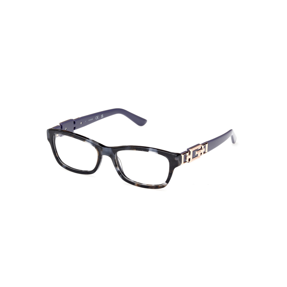 NWT Guess GU2986 Tortoise Purple 55mm Eyeglasses